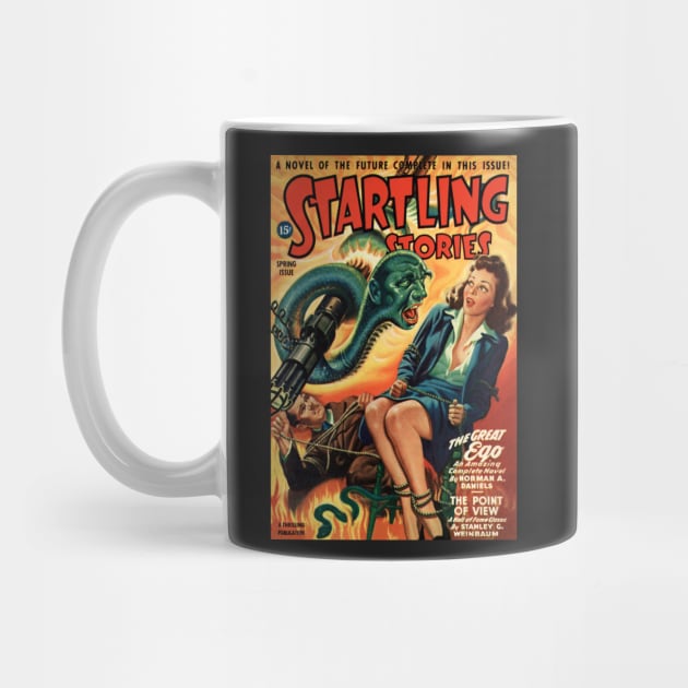 STARTLING STORIES--VINTAGE PULP ART by AtomicMadhouse